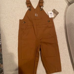 Infant carhartt bibs